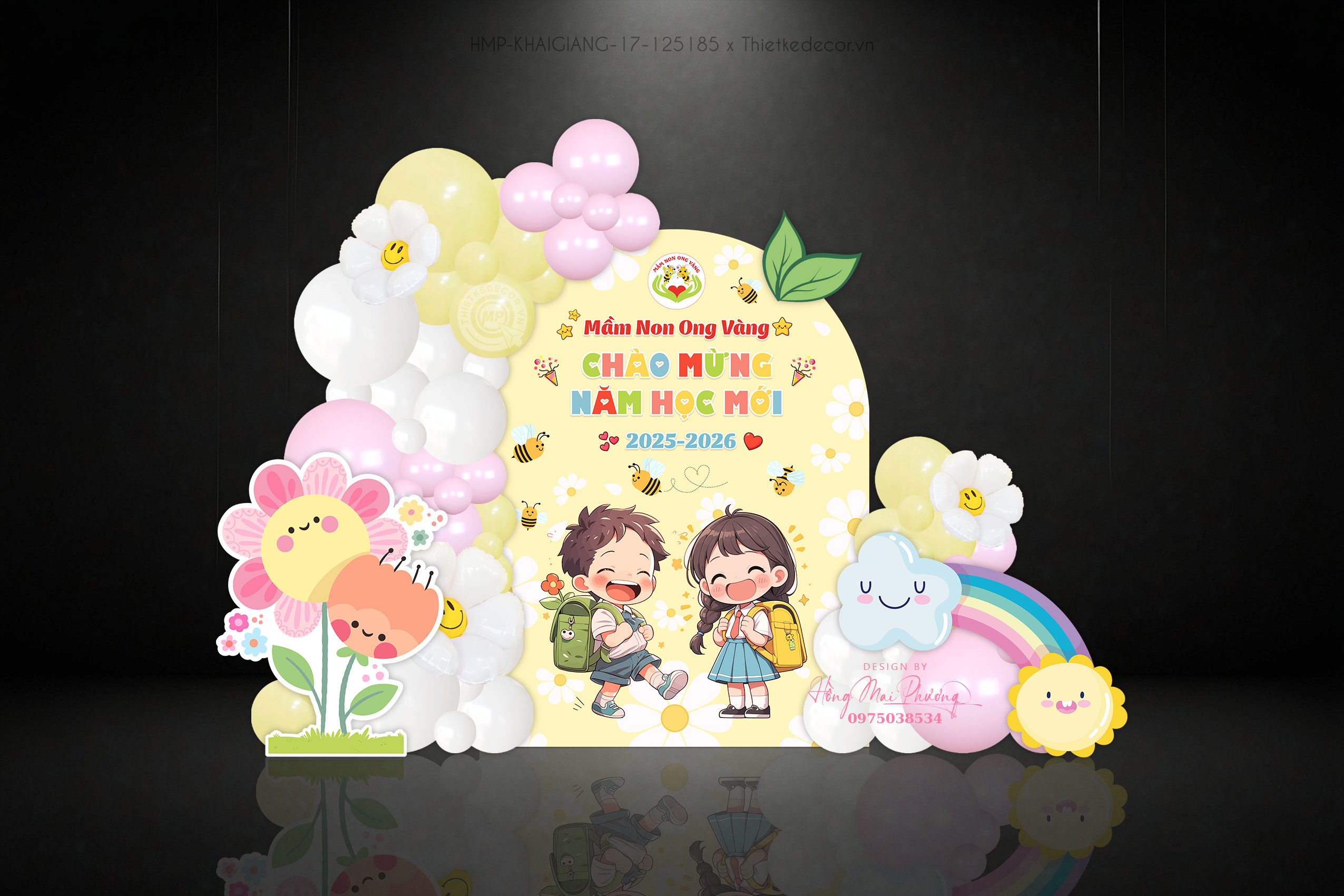 Khai giảng mầm non Ong vàng xinh yêu